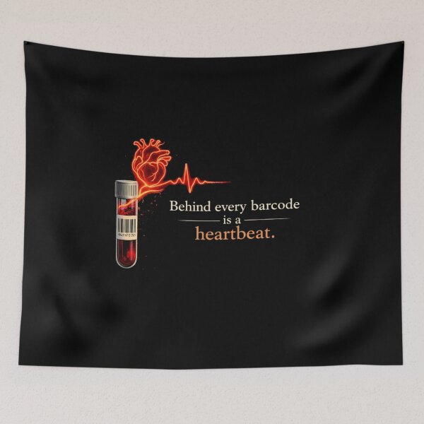 Item preview, Behind Every Barcode Is a Heartbeat designed and sold by 97Ts.