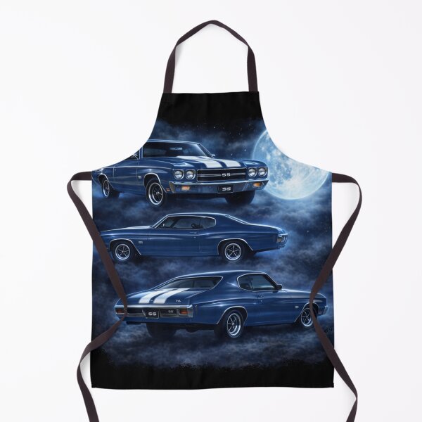 Item preview, Three Chevelle Moon — 1970 Chevelle SS (Blue Edition) designed and sold by Automotive Art by Greg.