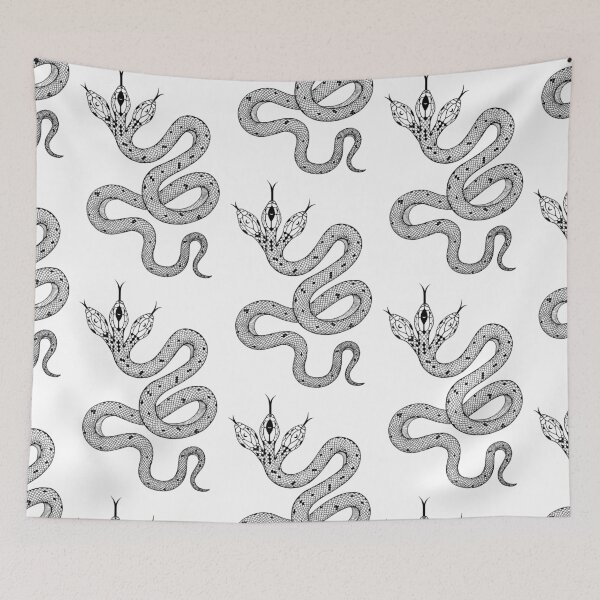 Item preview, Three headed moonspell snake designed and sold by rinaocean.