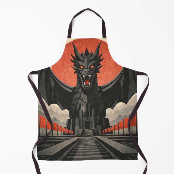 Item preview, The Draconic Empire Fictional Empire Brutalist Art designed and sold by Atlas Poster Co..