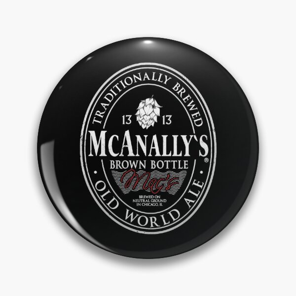 Item preview, Mcanallyss Brownn Bottle Traditionally Brewedd Old World Ale designed and sold by teeesforme.