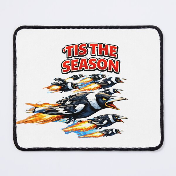Item preview, Magpie swooping Season – Furious Flying Magpies Cartoon designed and sold by Chippychips1.