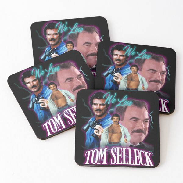 Item preview, Fn Rt Collg We Love Tom Selleck Sllck  designed and sold by Rabon M.