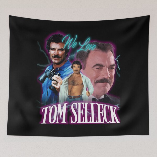 Item preview, Fn Rt Collg We Love Tom Selleck Sllck  designed and sold by Rabon M.