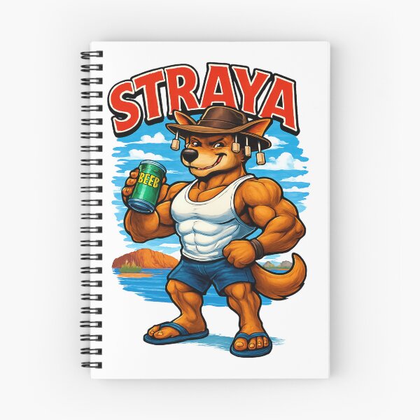 Item preview, Straya Mate – Funny Australian Slang Kangaroo Cartoon Art designed and sold by Chippychips1.