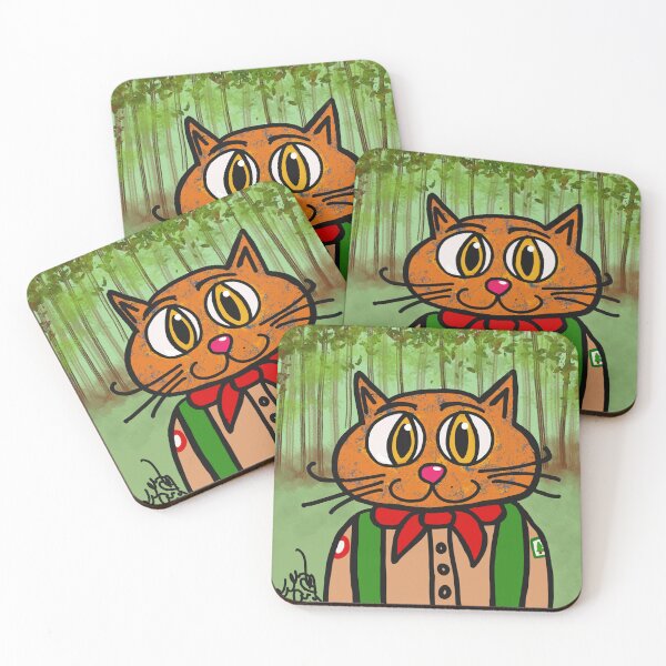 Item preview, Camping Cat designed and sold by KellyAirhartStudios.