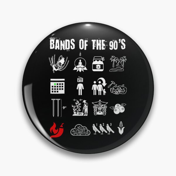 Item preview,  Nerdy Iconic Alternative Rock Bands Of The 90S designed and sold by ainan1971.