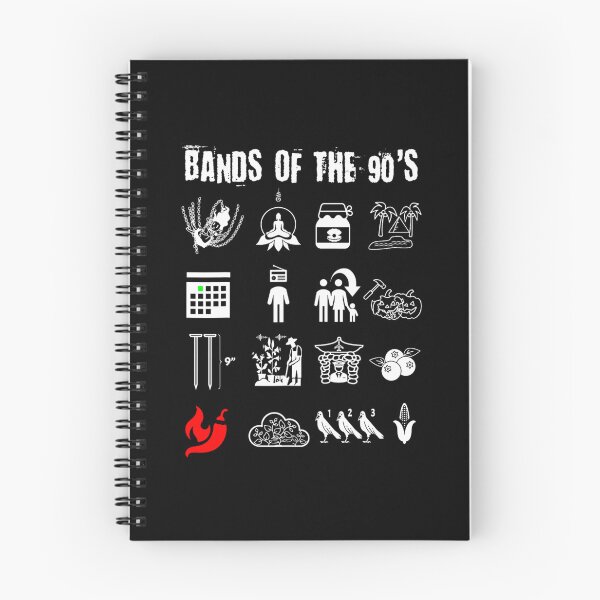Item preview,  Nerdy Iconic Alternative Rock Bands Of The 90S designed and sold by ainan1971.