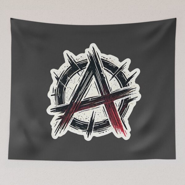 Item preview, Graffiti Anarchy Symbol Urban Street Art Design Style designed and sold by PinUpPizzazz.