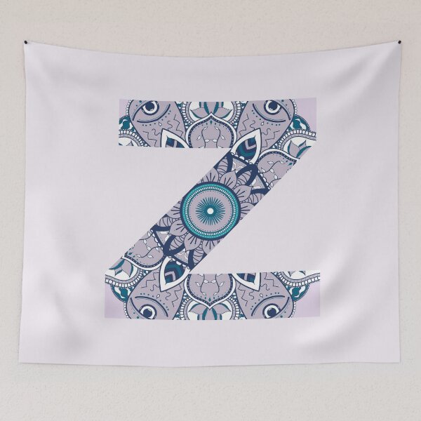 Item preview, Purple Initial Z Mandala designed and sold by abirose30.