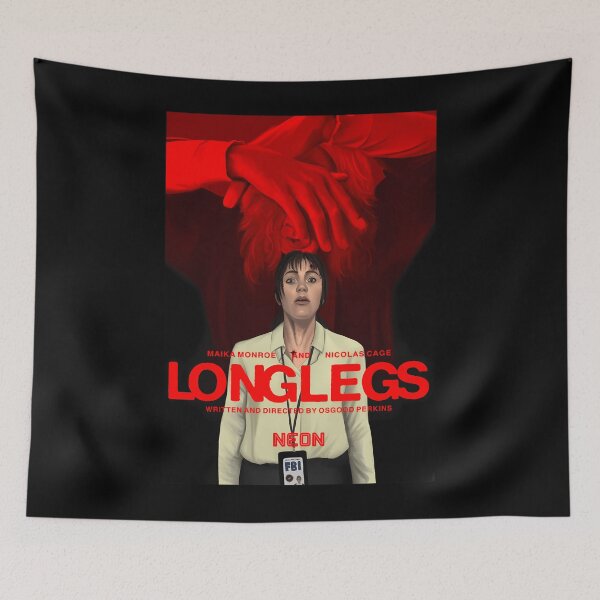 Item preview, Longlegs Horror Movie Poster Maika Monroe And Nicolas Cage Written And Directed By Osgood Perkins designed and sold by Rabon M.