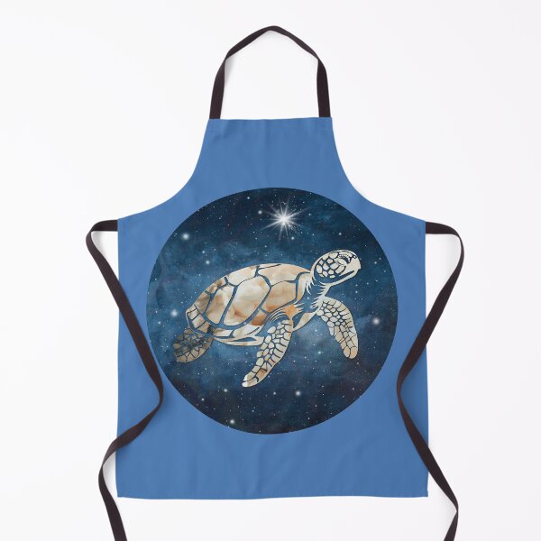 Item preview, Starry Ocean Sea Turtle Cosmic Illustration designed and sold by 3DDesignSpot.