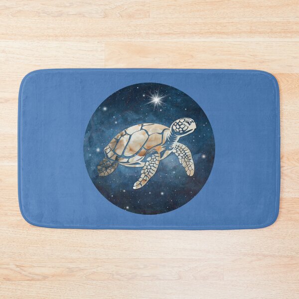 Item preview, Starry Ocean Sea Turtle Cosmic Illustration designed and sold by 3DDesignSpot.