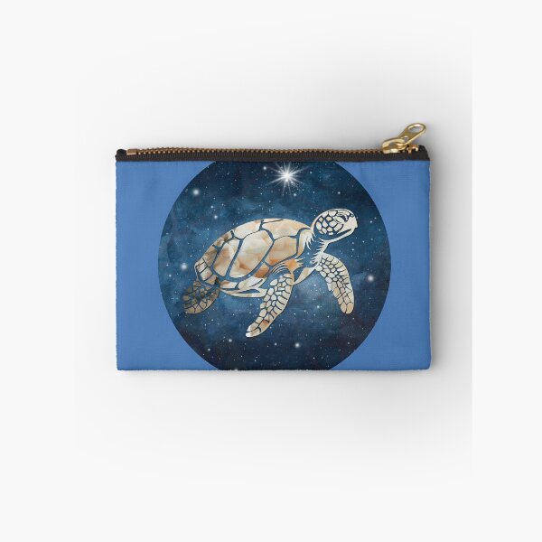 Item preview, Starry Ocean Sea Turtle Cosmic Illustration designed and sold by 3DDesignSpot.