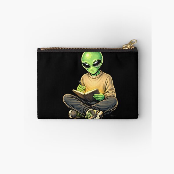 Item preview, Writer Author Alien – Creative Storytelling Aesthetic Character Art designed and sold by ColorSplash123.