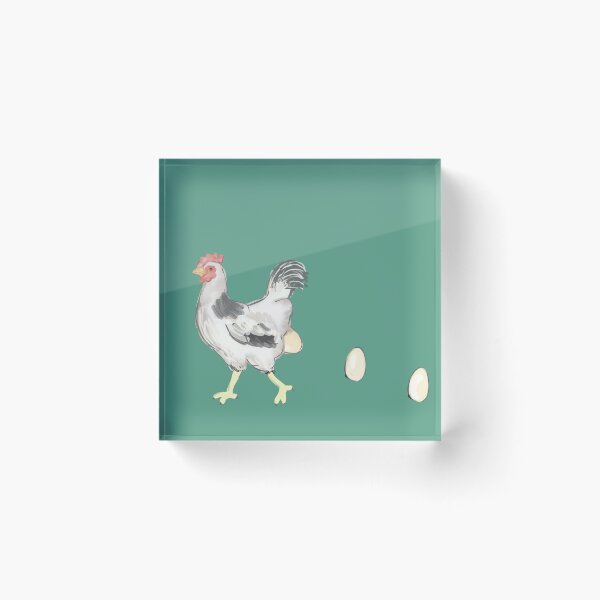 Item preview, Chicken laying eggs  designed and sold by TaraPen.