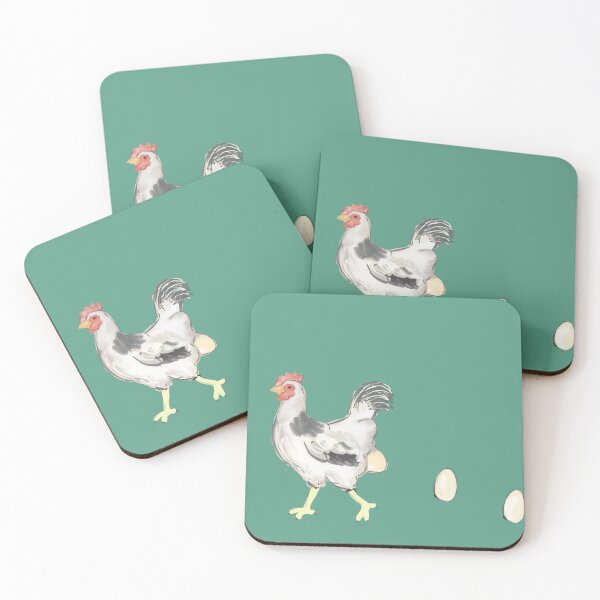 Item preview, Chicken laying eggs  designed and sold by TaraPen.