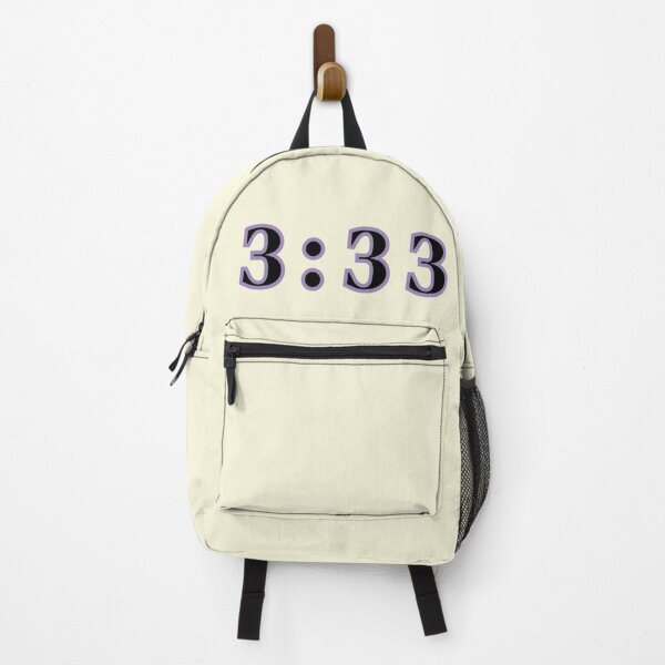 Item preview, Three Threes Support Time Clock Purple Text Stickers Prints Posters Wall Art Magnet Home Coffee Cup Decoration TShirt Stationary Notebook Magnet Hat Kitchen Work School Office Redbubble Shop designed and sold by Saritas Boutique Shop.