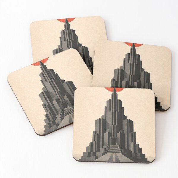 Item preview, The Ascendant Order Fictional Empire Brutalist Art designed and sold by Atlas Poster Co..