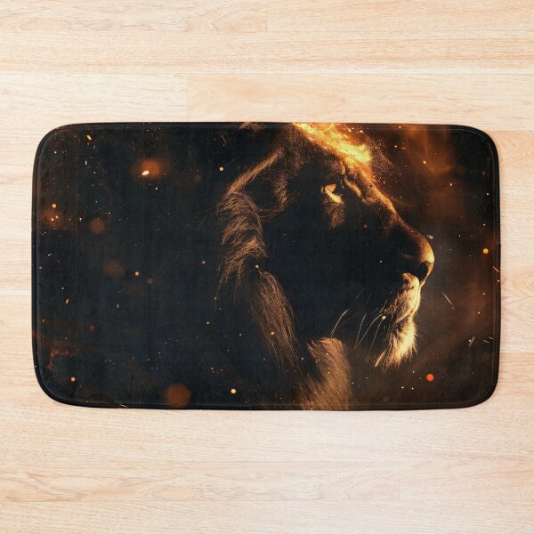 Item preview, Alpha Lion Silhouette In Space designed and sold by QuantumDrift.