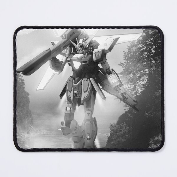 Item preview, black white GX-9900 Gundam X CROSS BONE GUNDAM digital illustration  designed and sold by sabartgunpla.