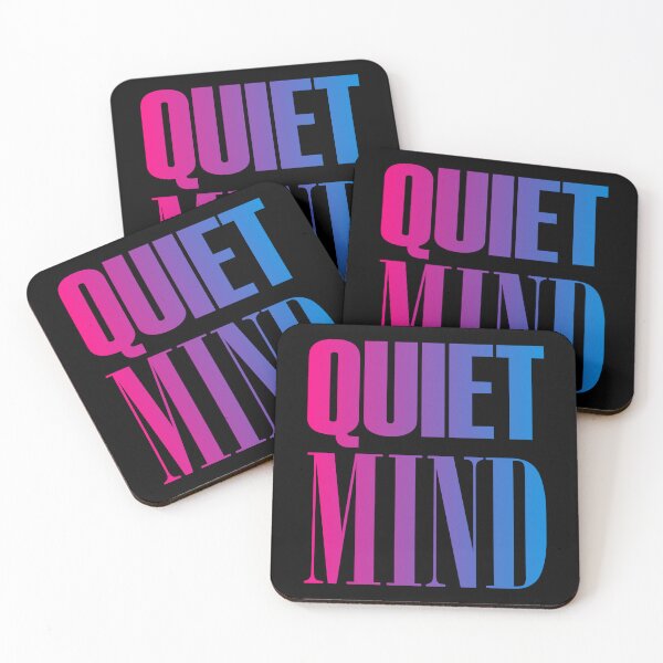 Item preview, Quiet Mind Gradient Typography designed and sold by NNAANN.