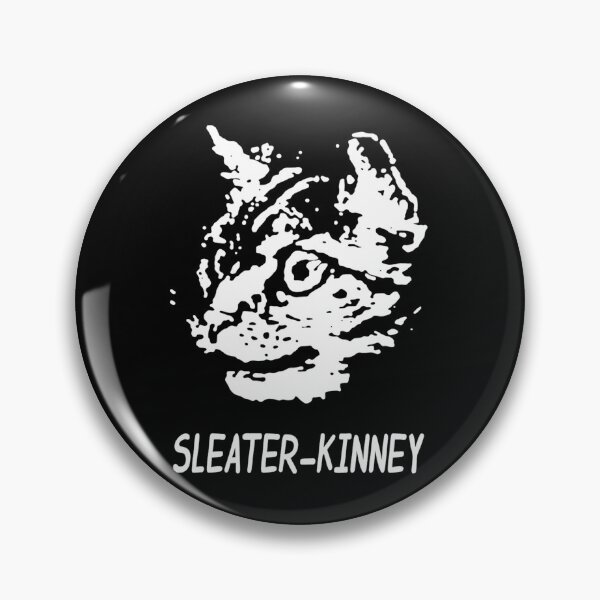 Artikelvorschau,  Art Cat Sleater Kinney Musikband Aufkleber entworfen und verkauft von ainan1971.