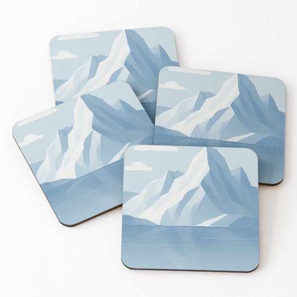 Item preview, Cool Blue Glacier designed and sold by nmnafeel.