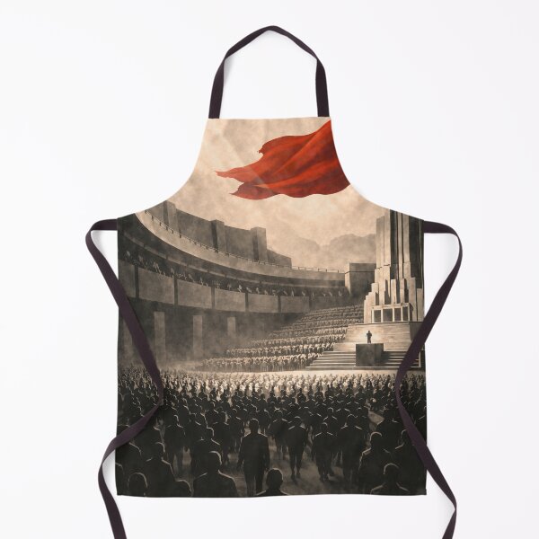 Item preview, The Grand Assembly Fictional Empire Brutalist Art designed and sold by Atlas Poster Co..