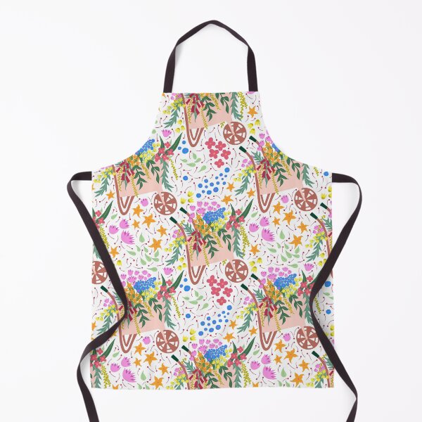 Item preview, To Market To Market Pink Wheelbarrow Floral designed and sold by Colour Angel by KV.