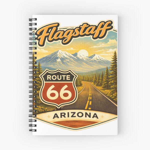 Artikelvorschau, Flagstaff, Arizona, Route 66 entworfen und verkauft von PamLeeDesign.