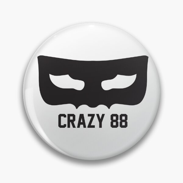 Item preview, crazy 88 logo designed and sold by dobfstore.