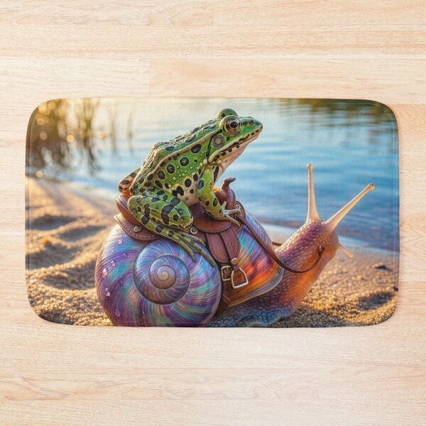 Item preview, Frog Rides A Snail designed and sold by Tridentulus.