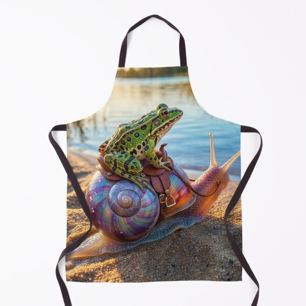 Item preview, Frog Rides A Snail designed and sold by Tridentulus.
