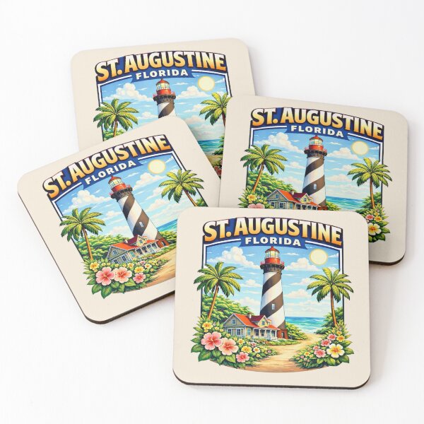 Item preview, St. Augustine Florida Lighthouse designed and sold by Myra365Art.
