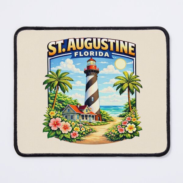 Item preview, St. Augustine Florida Lighthouse designed and sold by Myra365Art.
