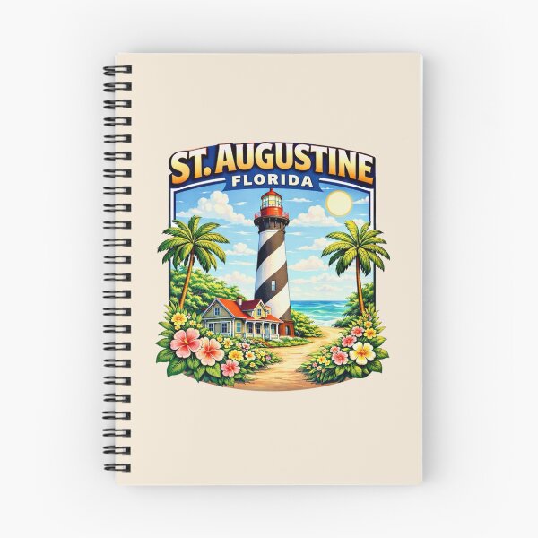 Item preview, St. Augustine Florida Lighthouse designed and sold by Myra365Art.