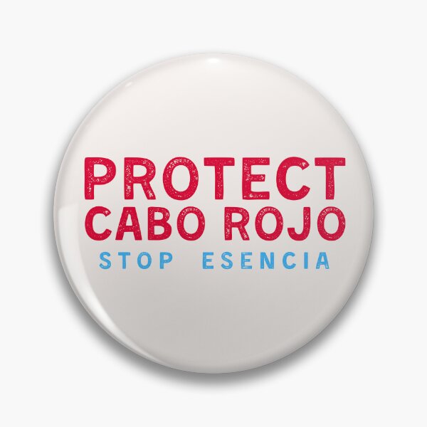 Item preview, PROTECT CABO ROJO STOP Project Esencia designed and sold by DesignCollectiv.