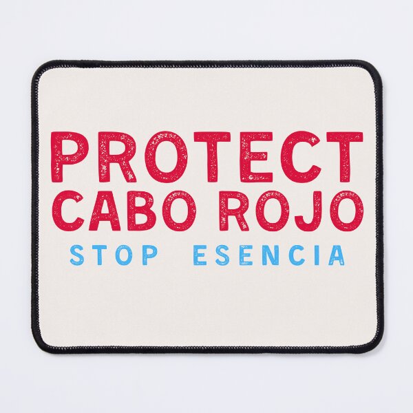 Item preview, PROTECT CABO ROJO STOP Project Esencia designed and sold by DesignCollectiv.