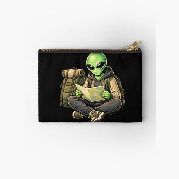 Item preview, Traveler Backpacker Alien – Adventure Explorer Aesthetic Character Art designed and sold by ColorSplash123.