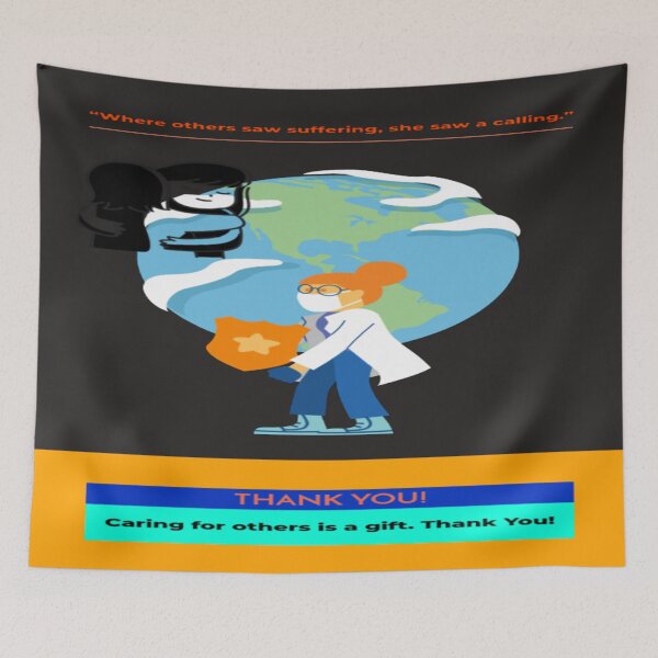 Item preview, Nurse with a calling to care for the world. designed and sold by CareNestQueen7.