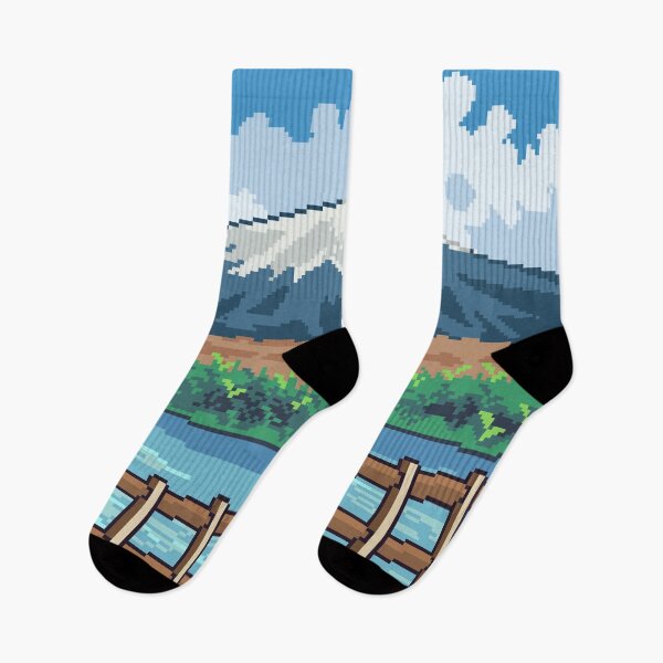 Item preview, Fujiyama Pixel Art designed and sold by Ekira Pop Pixel.