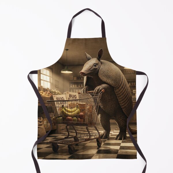Item preview, Armadillo Stocks Up on Bug Flakes designed and sold by Tridentulus.