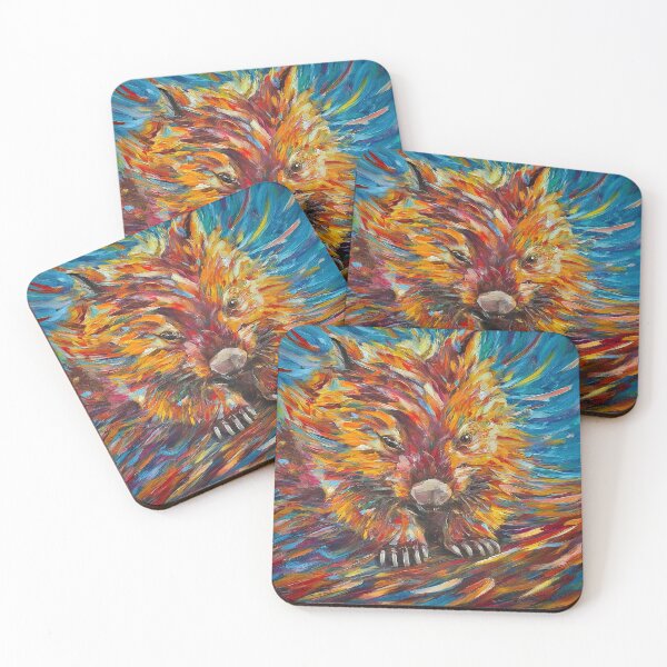 Item preview, Multicolour Wombat designed and sold by Blackadder Photography.