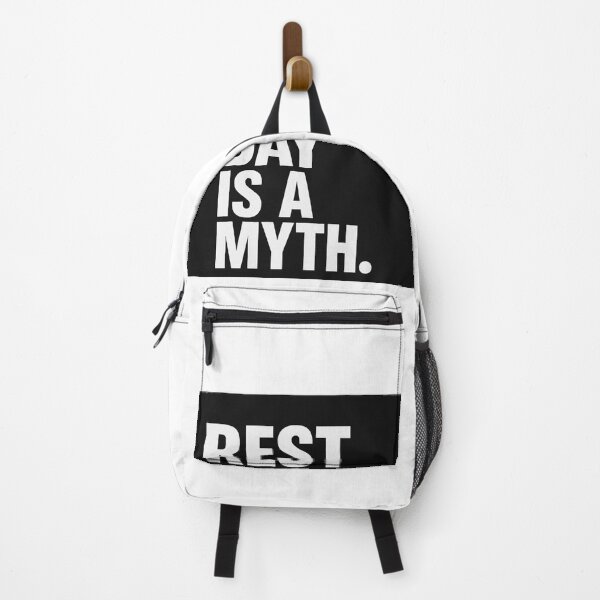 Item preview, Rest Day Is A Myth – Bold Motivation Gym Quote Typography designed and sold by Graphic Grove.