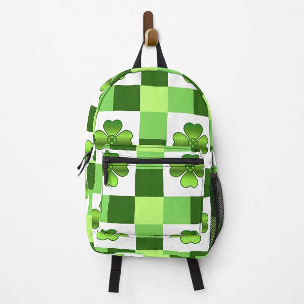 Item preview, Lucky Green Buffalo Check Clover Design designed and sold by HopeAndHustle.