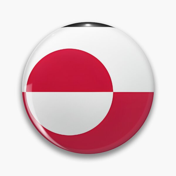 Item preview, Greenland Flag Logo designed and sold by TheronWaters.