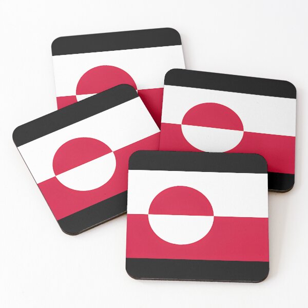 Item preview, Greenland Flag Logo designed and sold by TheronWaters.