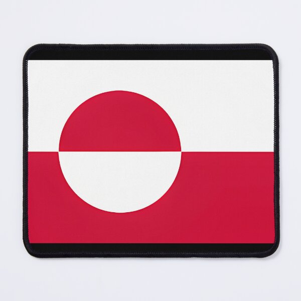 Item preview, Greenland Flag Logo designed and sold by TheronWaters.