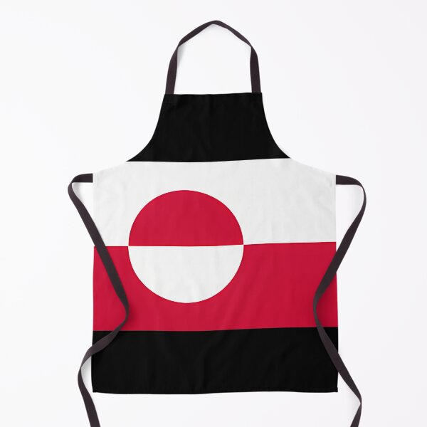 Item preview, Greenland Flag Logo designed and sold by TheronWaters.